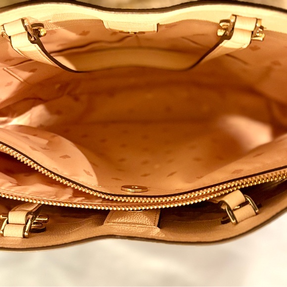 KATE SPADE Warm Pink Pebbled Leather Large Infinite Triple
Compartment Tote Bag - Picture 11 of 13